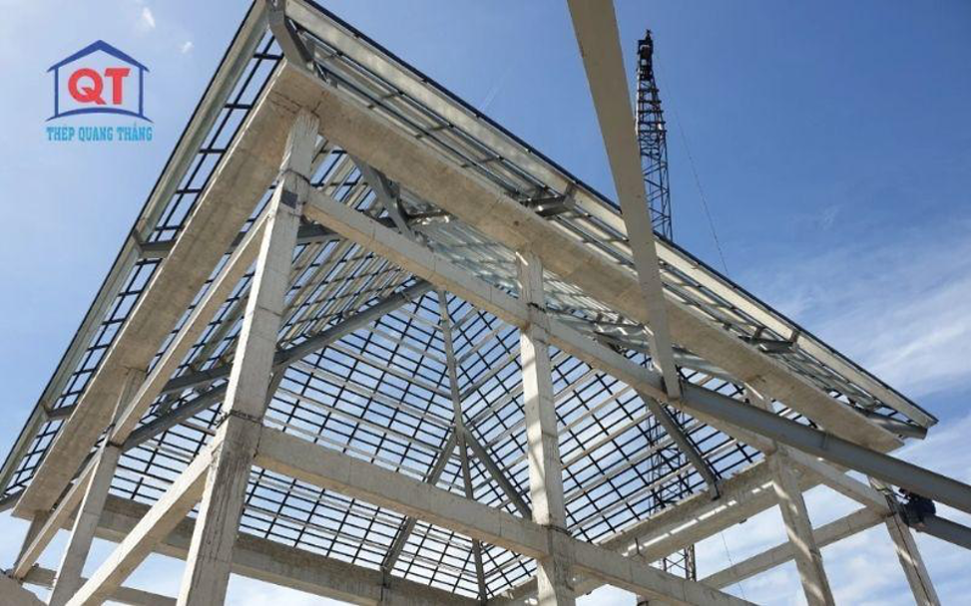 Ngày này việc dùng thép v ngày càng phổ biến trong các công trình dân dụng